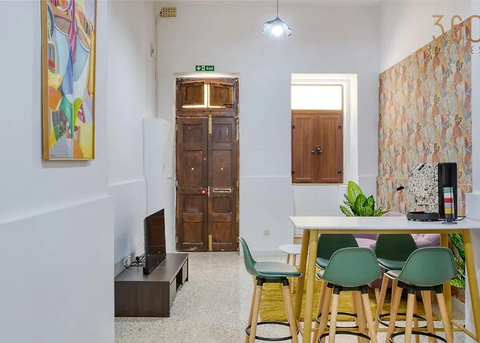 Fully Equipped Cozy In Bormla With Wifi & Ac By 360 Estates Apartamento